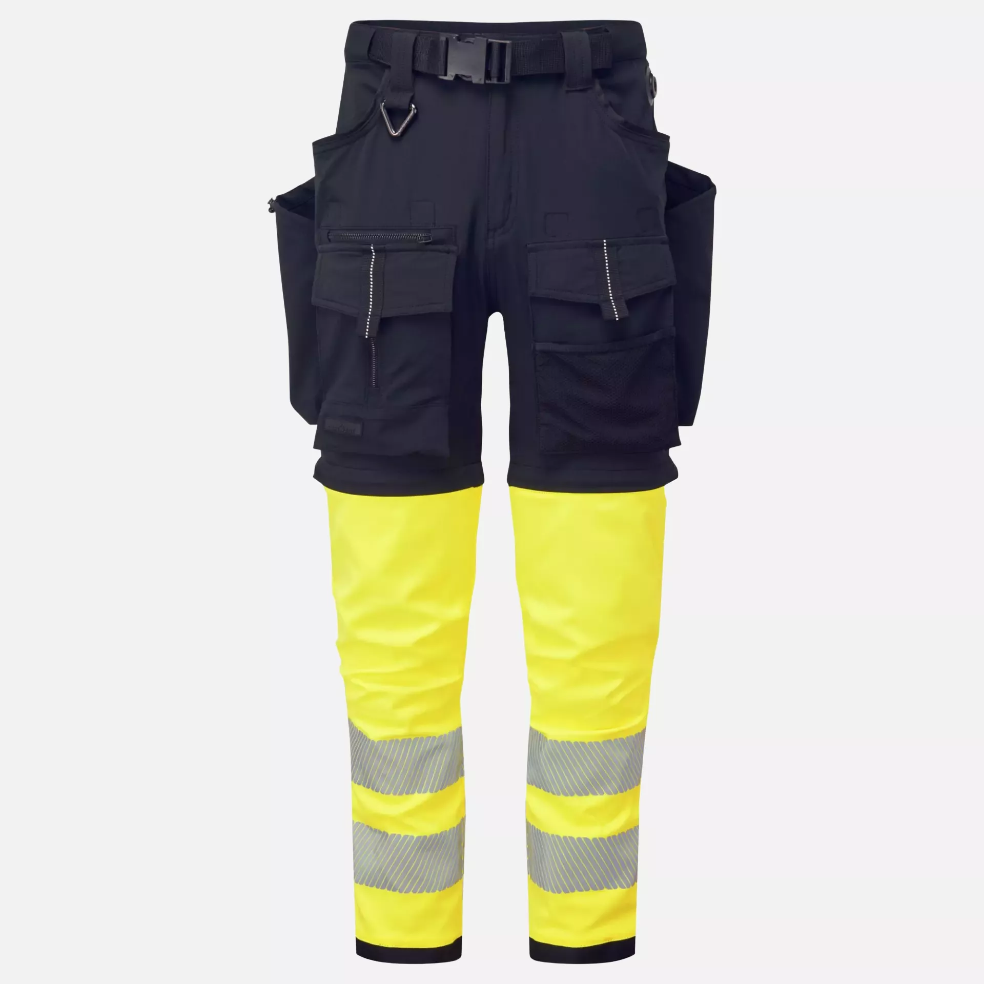 Portwest BX321BKY, Ultimate Modular 3-in-1 Trousers, Black/Yellow, image 4