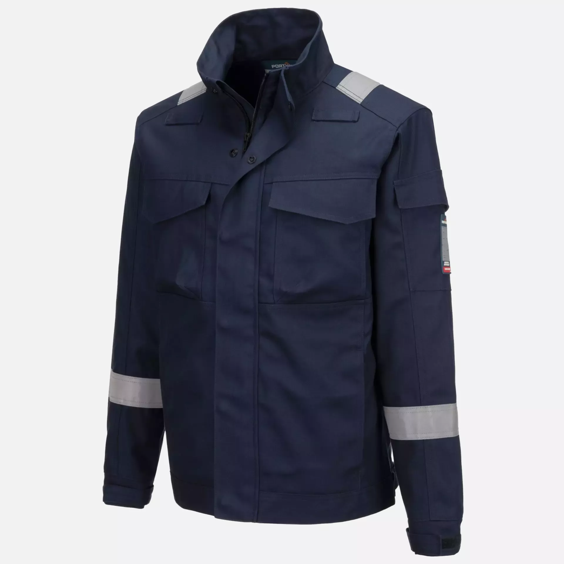 Portwest FR68NAR, Bizflame Industry FR Jacket, Navy, image 4