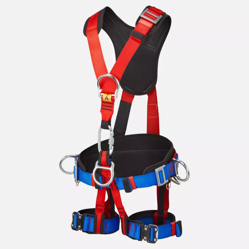 Portwest FP19RER, 4 Point Comfort Plus Harness, Red, image 5, gallery thumbnail