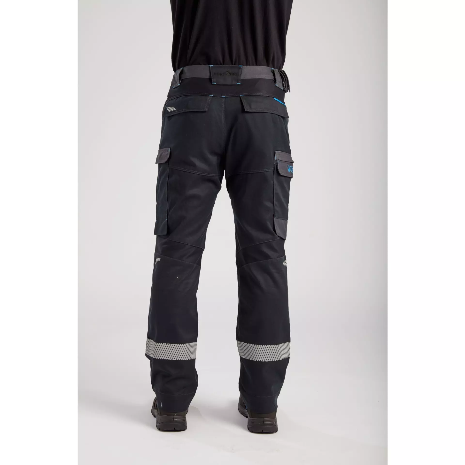 Portwest FR402BKR, WX3 FR Modaflame Service Trousers, Black, image 6