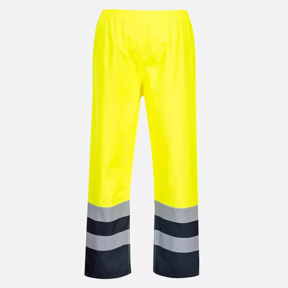 Portwest S486YER, Hi-Vis Two Tone Traffic Trouser, Yellow, image 2, gallery thumbnail