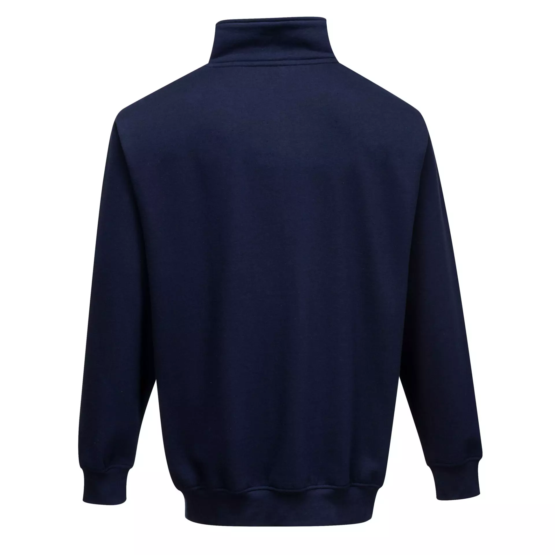 Portwest B309NAR, Sorrento Zip Neck Sweatshirt, Navy, image 2