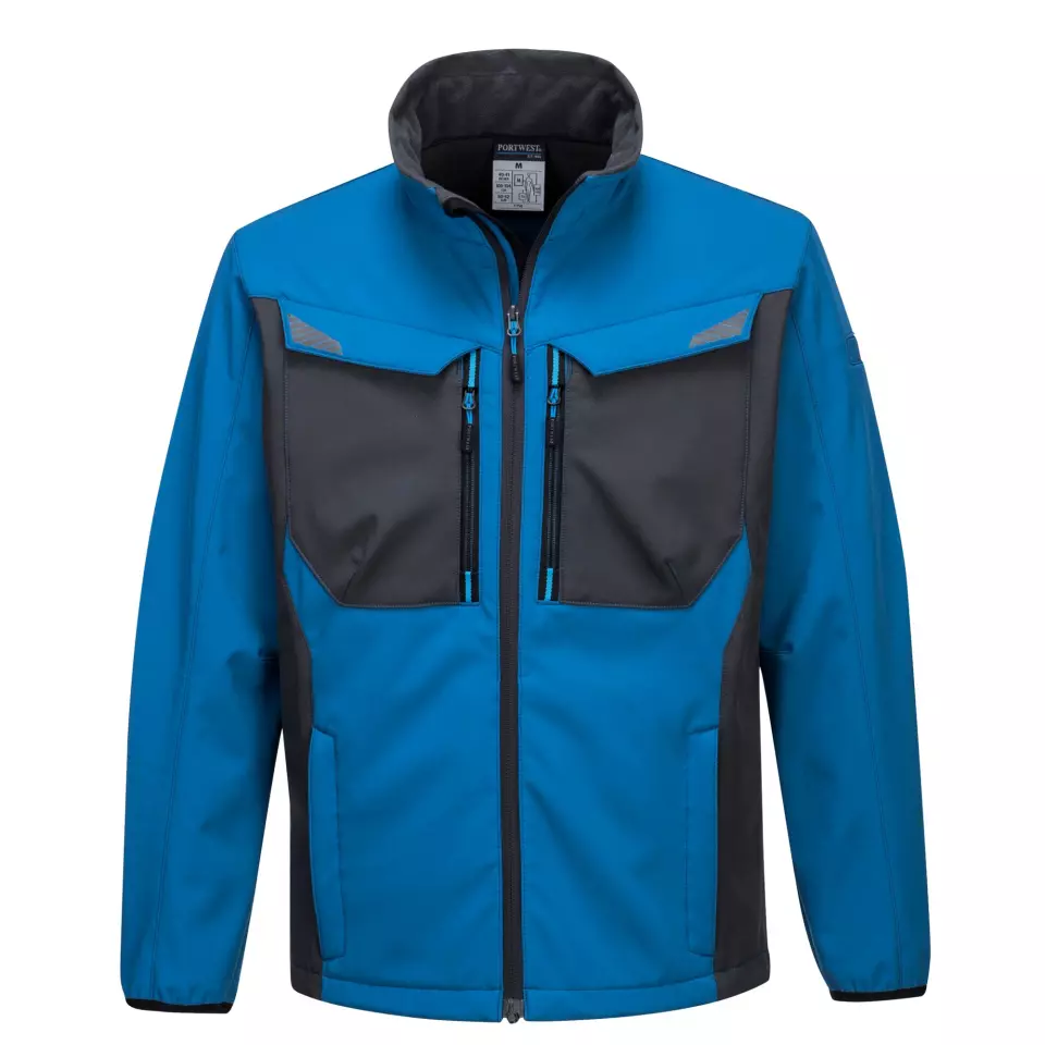 Portwest T750PBR, WX3 Softshell (3L), Persian Blue, image 1, gallery thumbnail