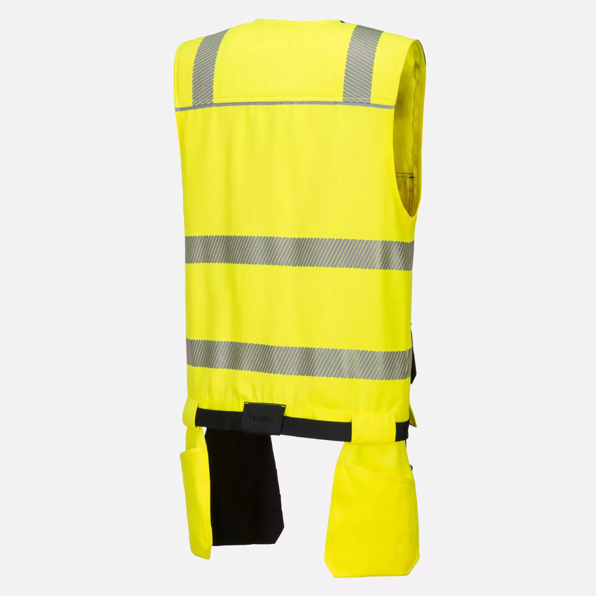 Portwest PW308YBR, PW3 Hi-Vis Class 1 Tool Vest, Yellow/Black, image 4