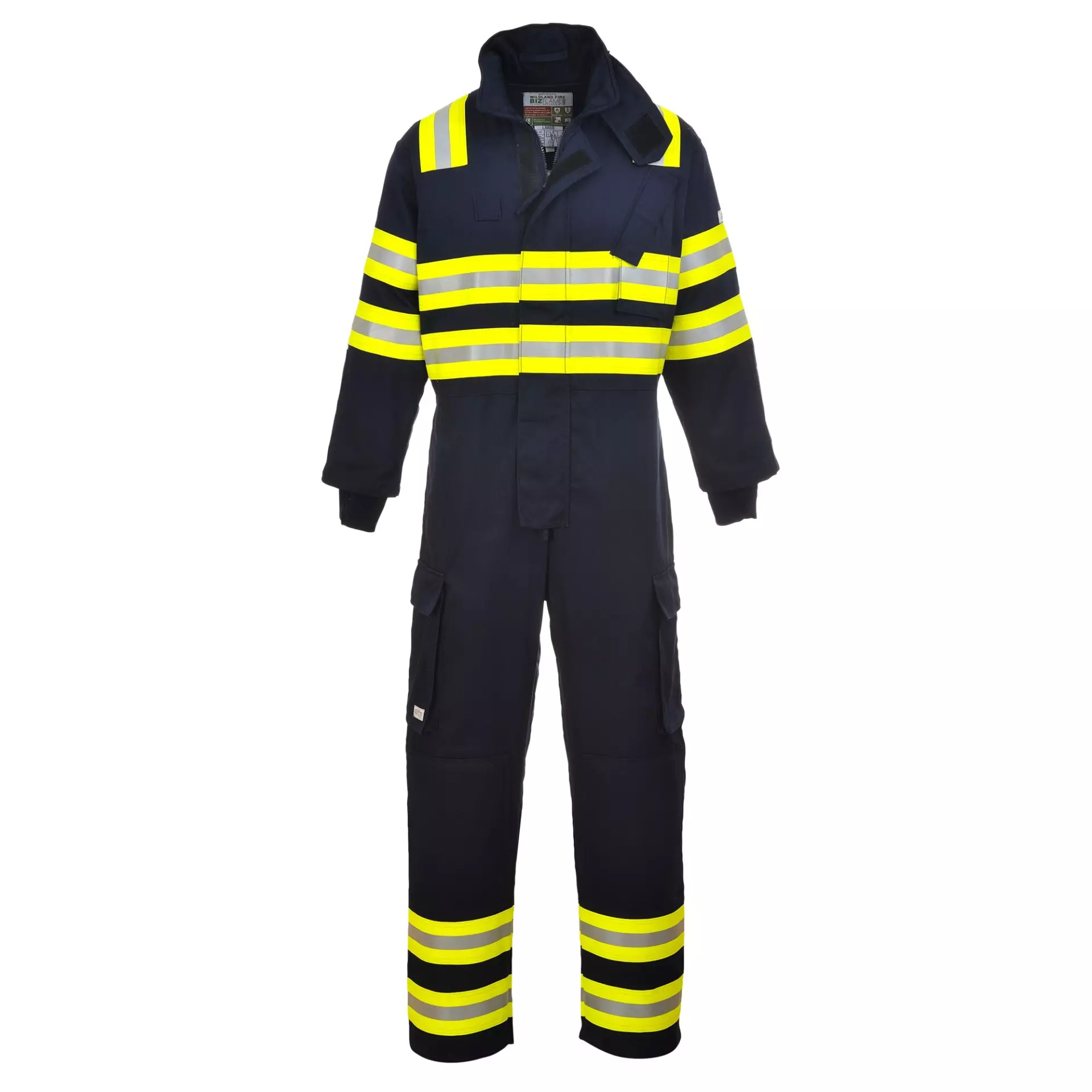 Portwest FR98NAR, Wildland Fire Coverall, Navy, image 1