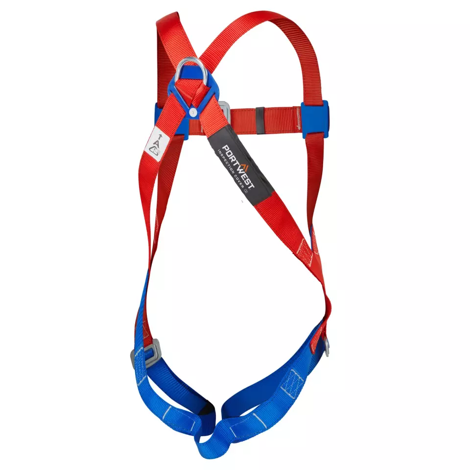 Portwest FP11RER, 1 Point Harness, Red, image 2, gallery thumbnail