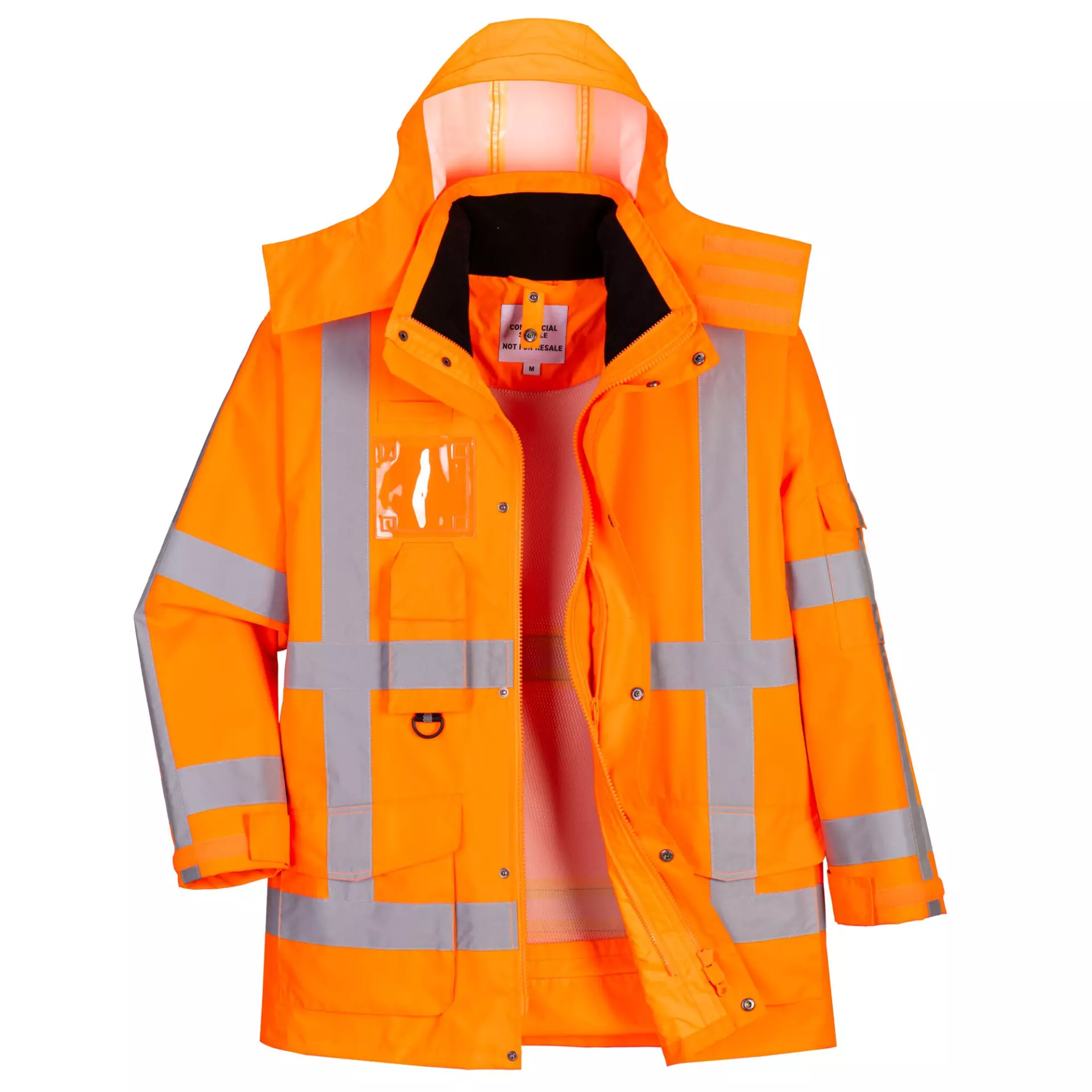 Portwest R461ORR, RWS Hi-Vis 3-in-1 Traffic Jacket, Orange, image 3