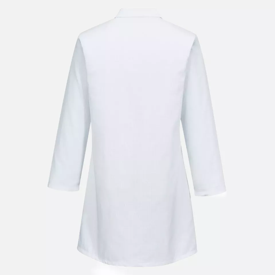 Portwest AS10WHR, Antistatischer ESD-Mantel, Weiß, image 2, gallery thumbnail