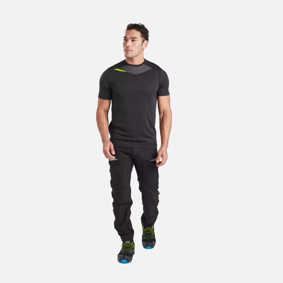Portwest DX411BKR, DX4 T-Shirt S/S, Black, image 10, gallery thumbnail