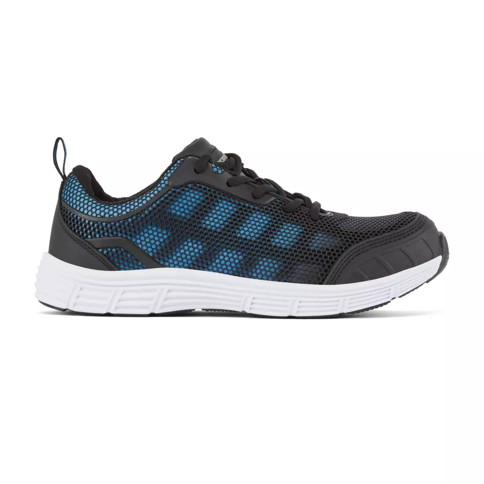 Portwest FT15BKB, Steel Textile Trainer S1P FO SR, Black/Blue, image 1, gallery thumbnail