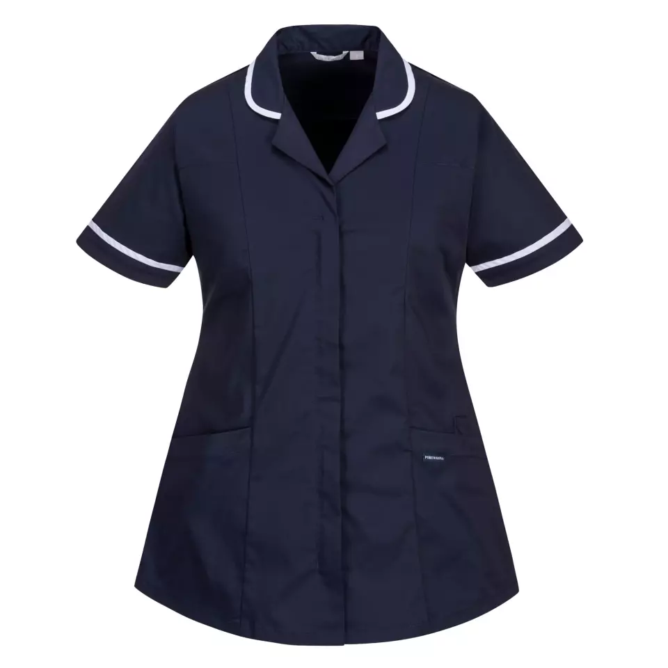 Portwest LW17NAR, Women's Stretch Tunic, Navy, image 1, gallery thumbnail