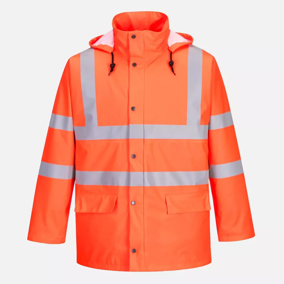 Portwest S490ORR, Sealtex Ultra Hi-Vis Winter Jacket, Orange, image 5, gallery thumbnail