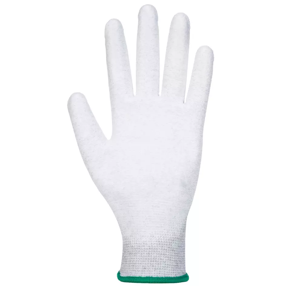 Portwest VA199G7R, Vending Antistatic PU Palm Glove, Grey, image 1, gallery thumbnail