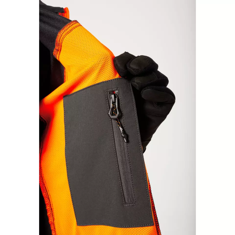 Portwest EV475MGR, EV4 Stretch Work Jacket, Metal Grey, image 9, gallery thumbnail