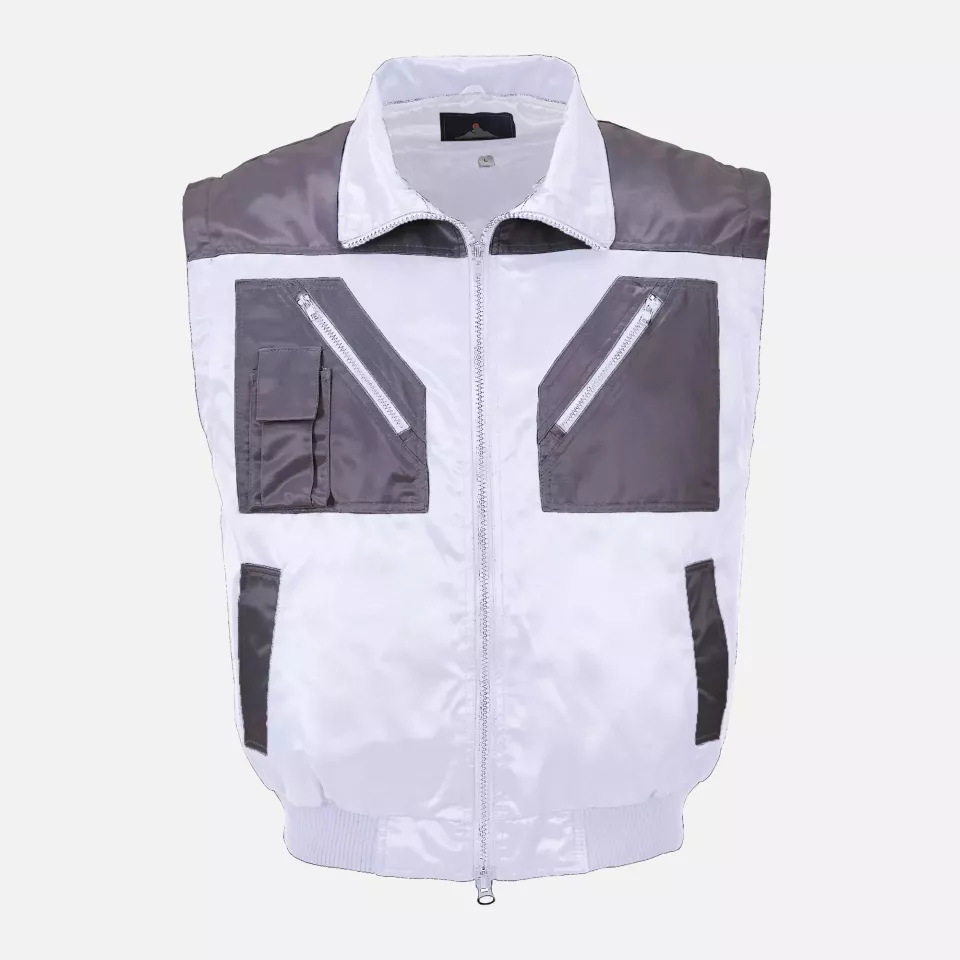 Portwest PJ20WHR, Two Tone Pilot Jacket, White, image 2, gallery thumbnail