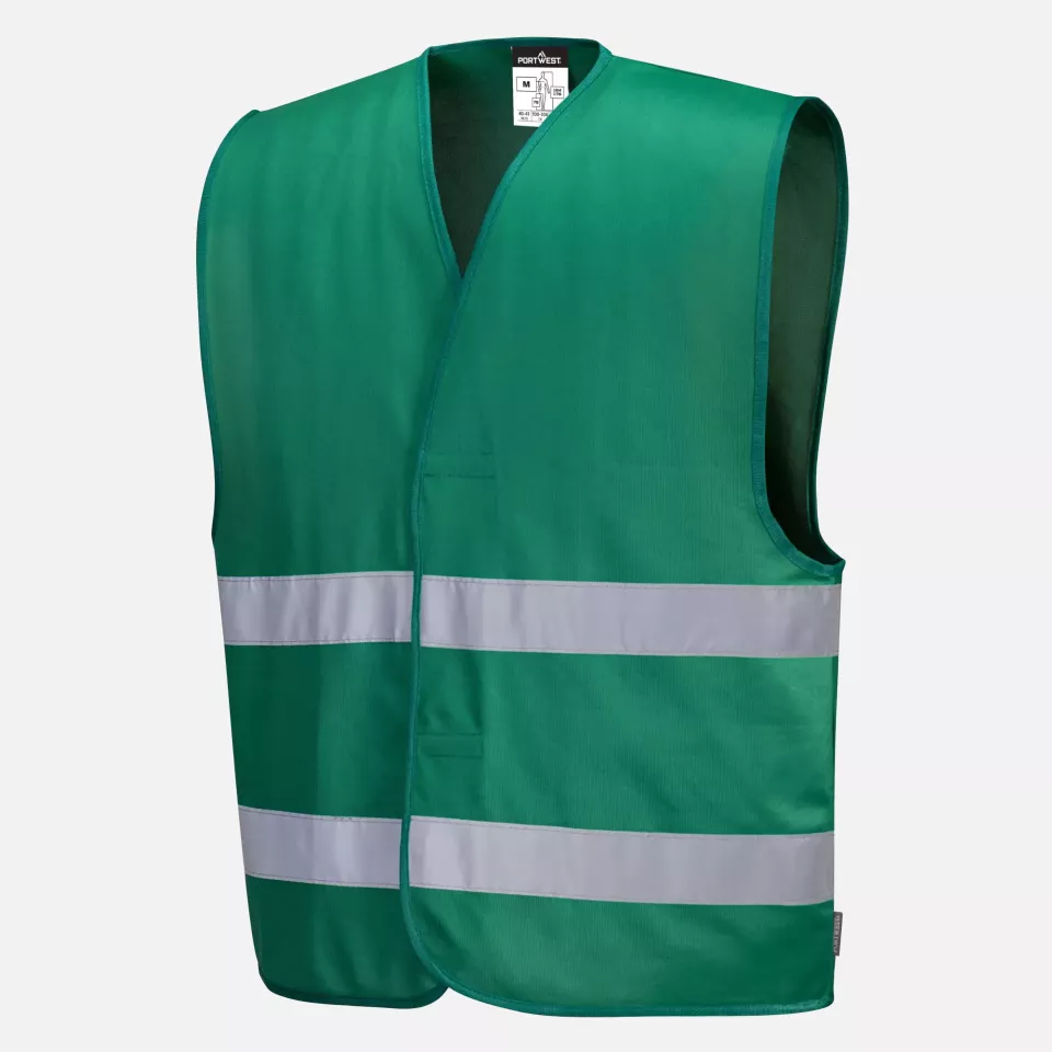 Portwest F474BGR, Iona Vest, Bottle Green, image 3, gallery thumbnail
