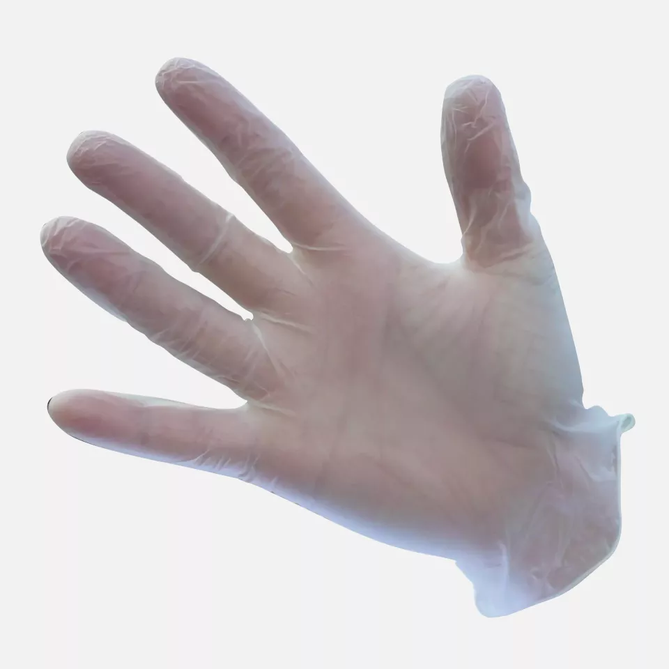 Portwest A900CLR, Gepuderter Vinyl-Einweghandschuh, Transparent, image 1, gallery thumbnail