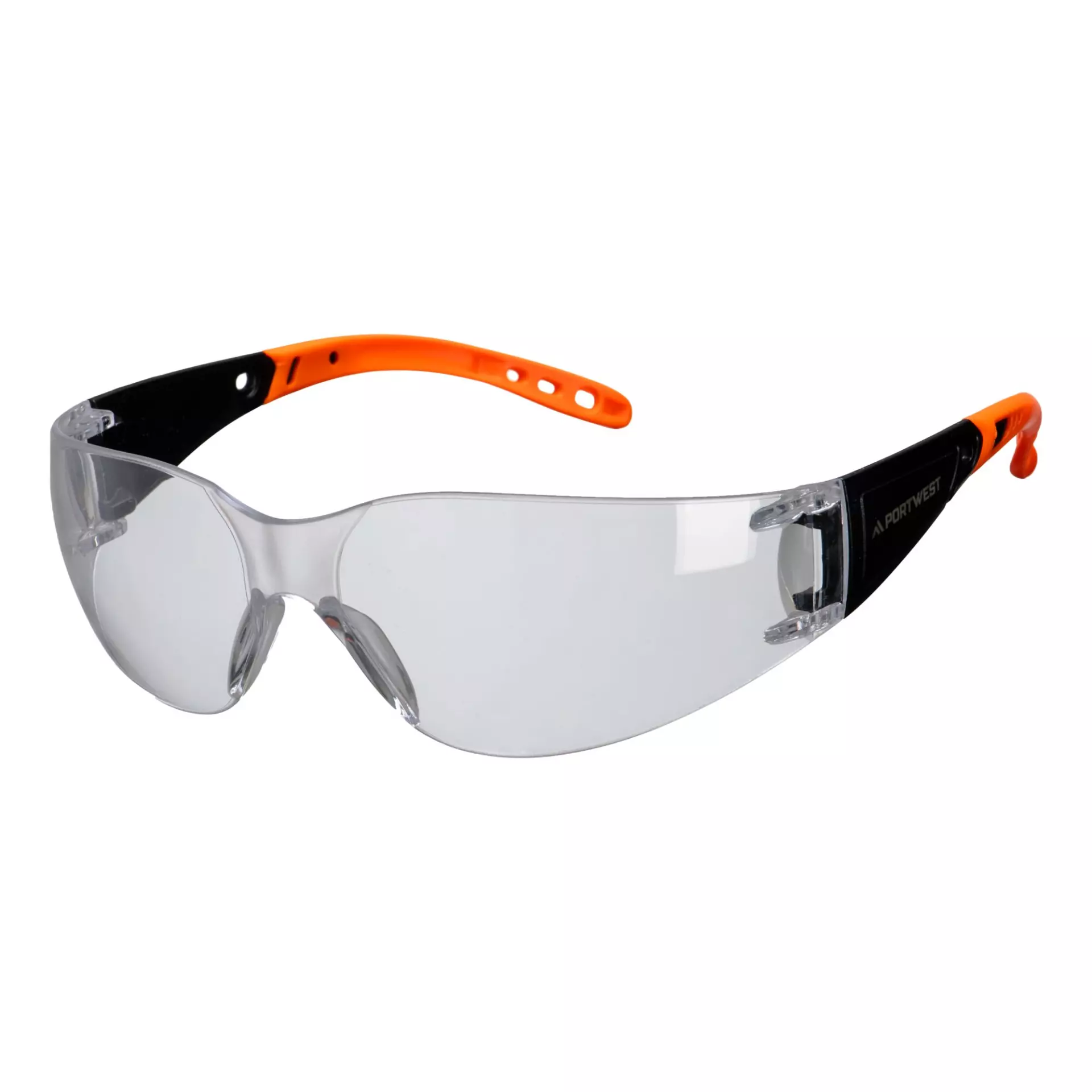 Portwest PR32CLR, Wrap Around Pro Safety Glasses, Transparent, image 1