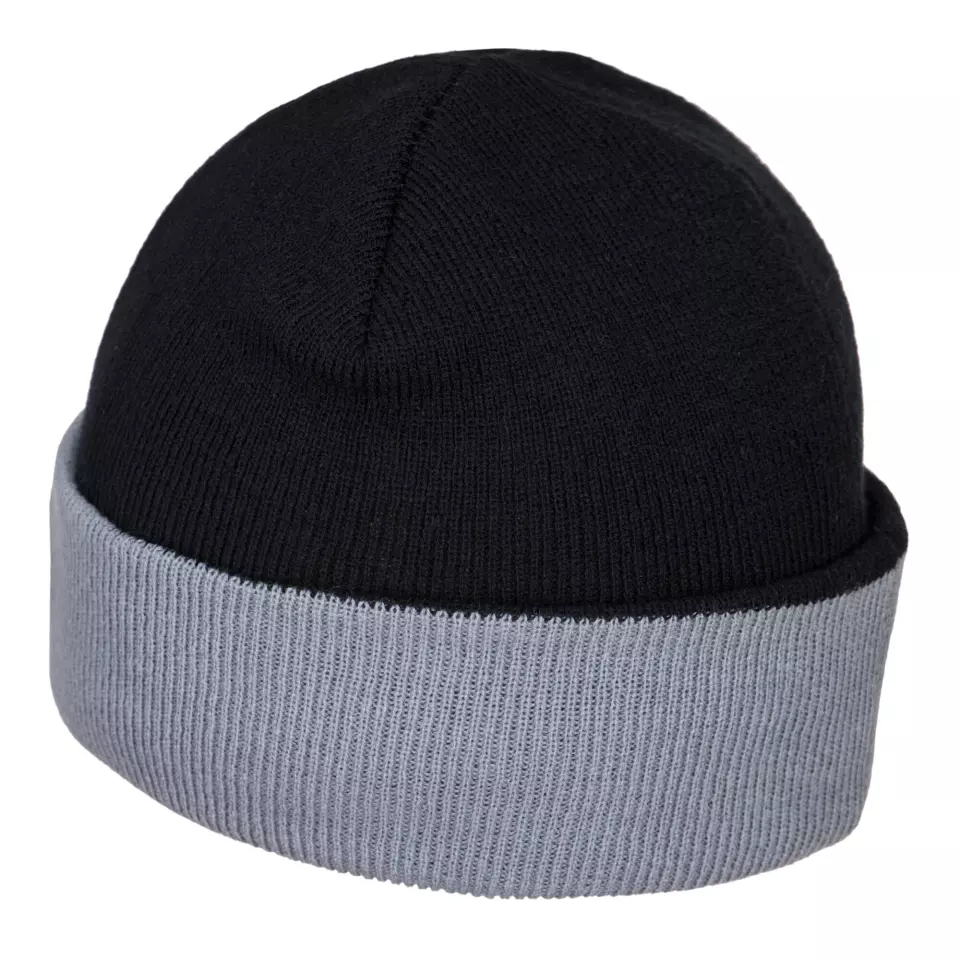 Portwest B034BKG, Two Tone LED Rechargeable Beanie, Black/Grey, image 2, gallery thumbnail