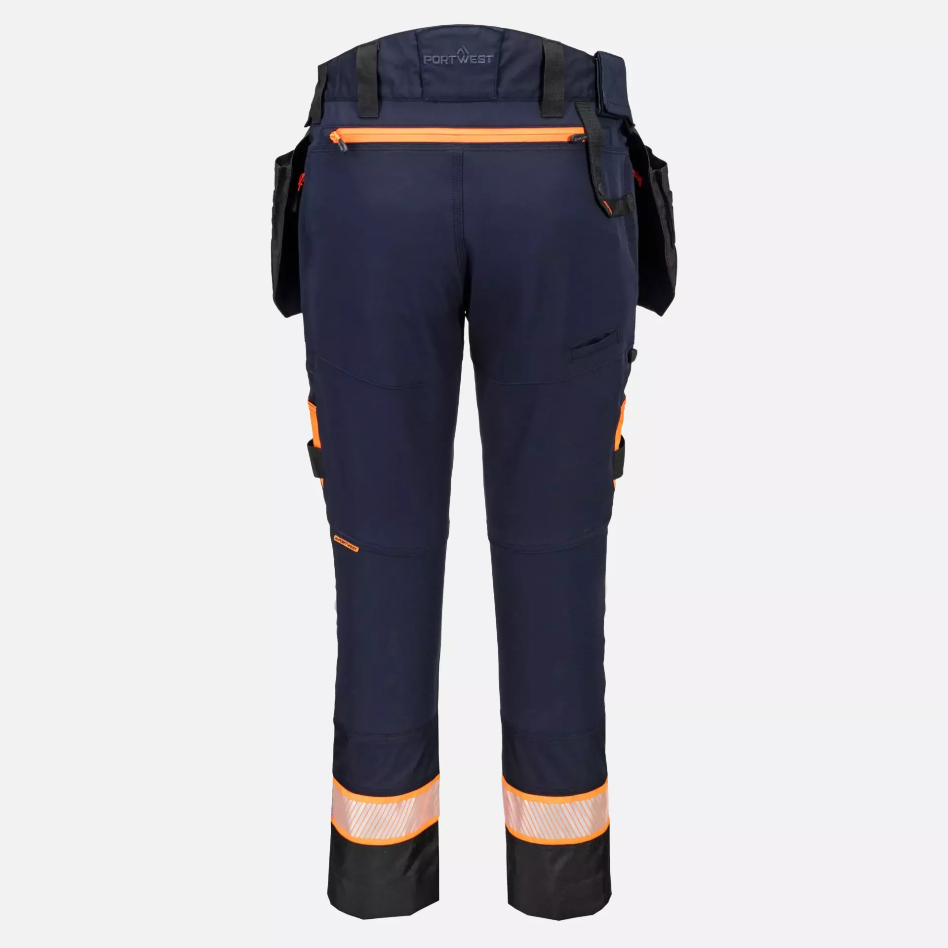 Portwest DX440DNR, DX4 Detachable Holster Pocket Trousers, Dark Navy, image 2