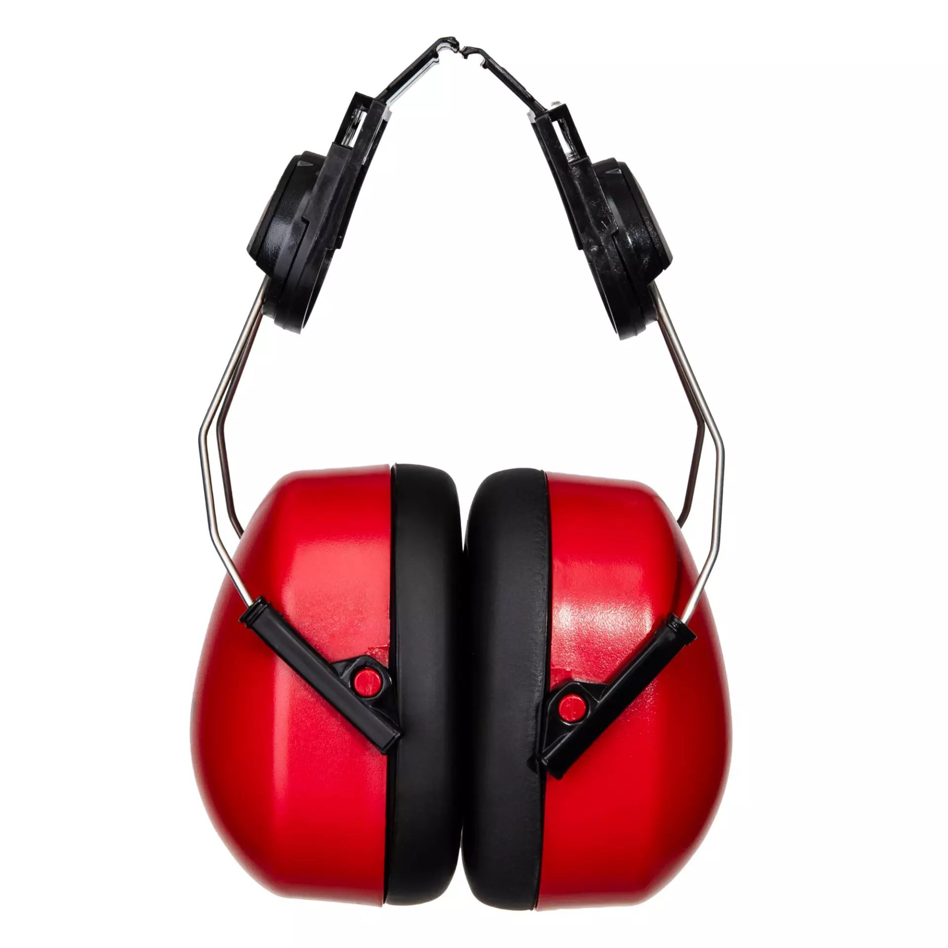Portwest PW47RER, Endurance Clip-On Ear Defenders, Red, image 1