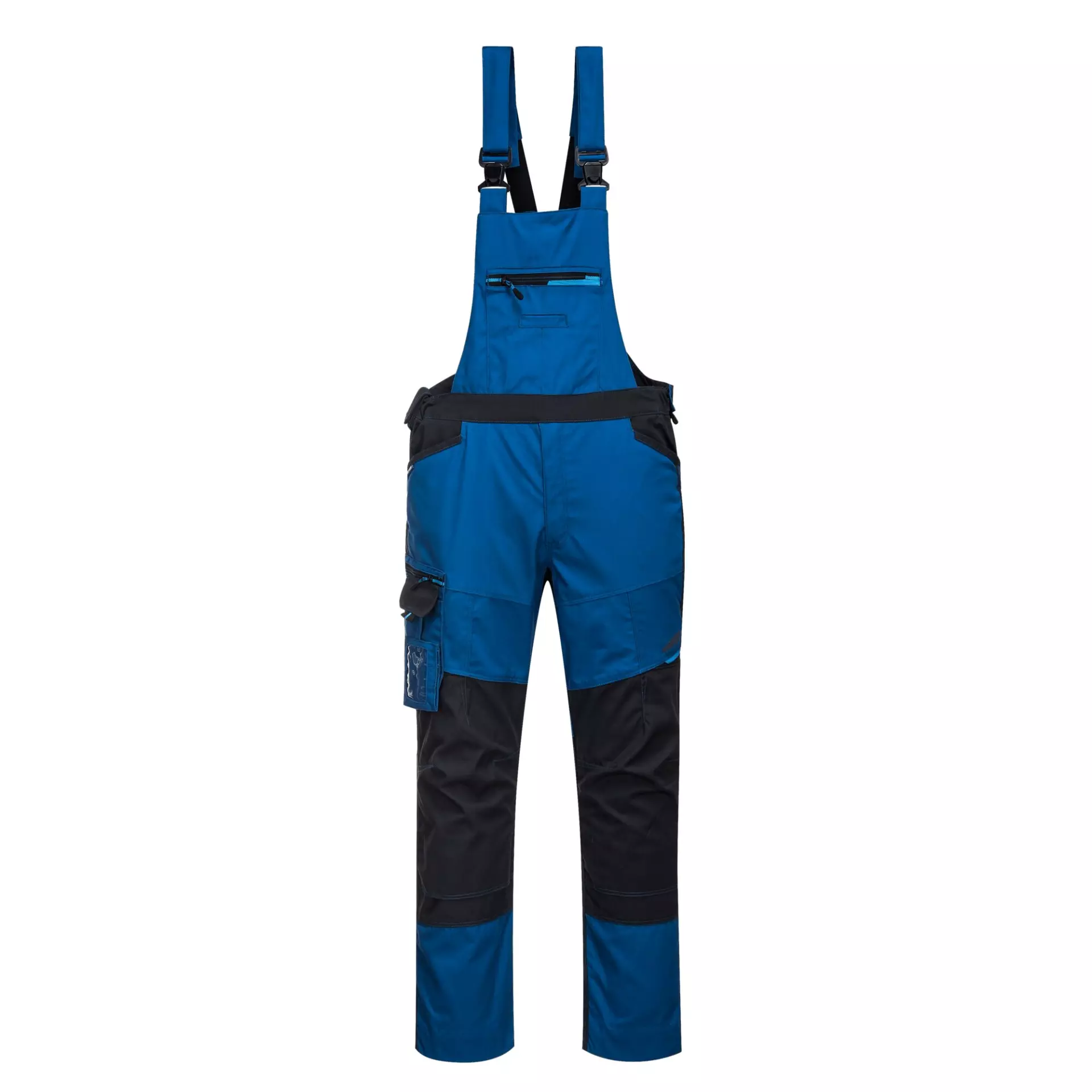 Portwest T704PBR, WX3 Bib and Brace, Persian Blue, image 1