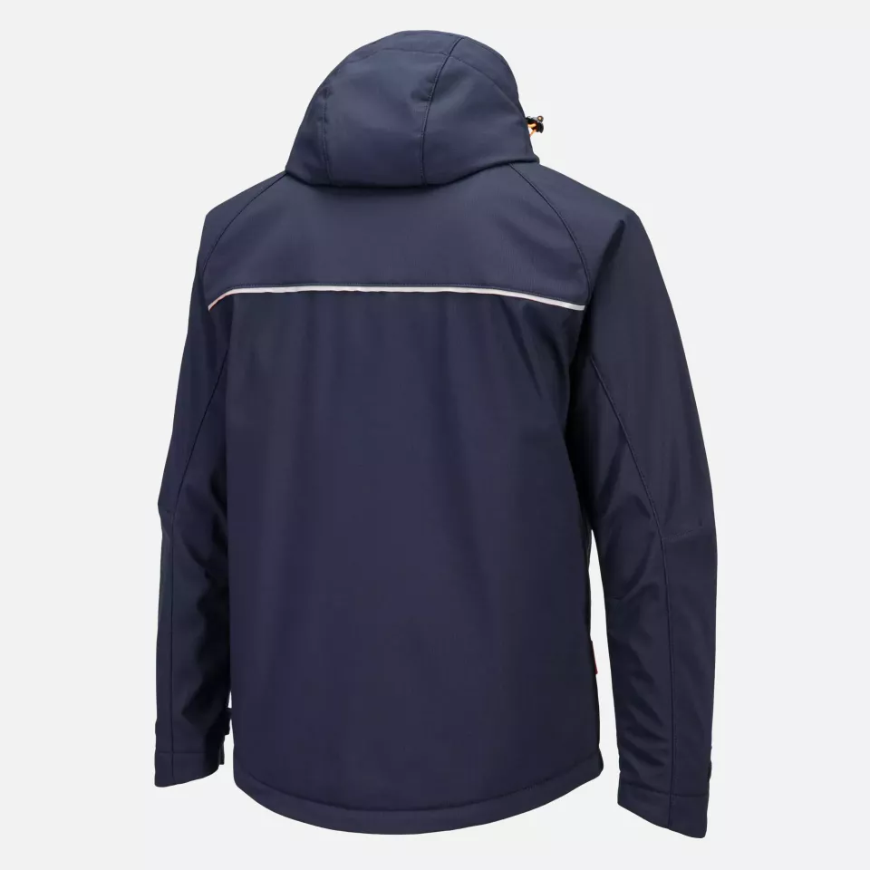 Portwest DX474DNR, DX4 Softshelljacke mit Kapuze (3L), Dunkelmarine, image 3, gallery thumbnail