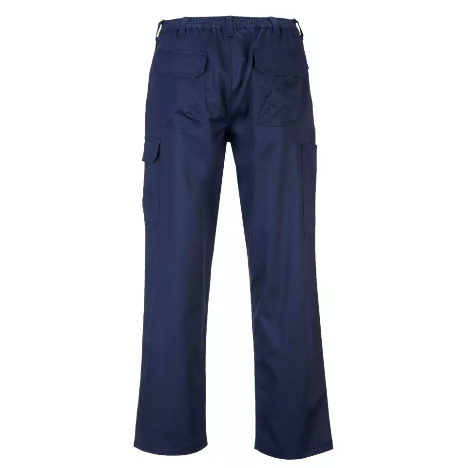 Portwest BZ31NAR, Bizweld FR Cargo Trousers, Navy, image 2, gallery thumbnail