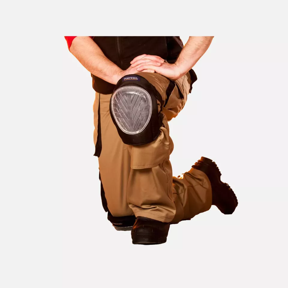 Portwest KP30BKR, Super Gel Knee Pad, Black, image 6, gallery thumbnail