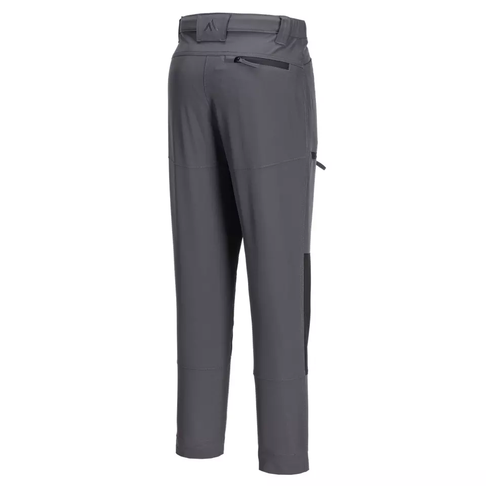 Portwest CD887MGR, WX2 Eco Women's Stretch Work Trousers, Metal Grey, image 3, gallery thumbnail