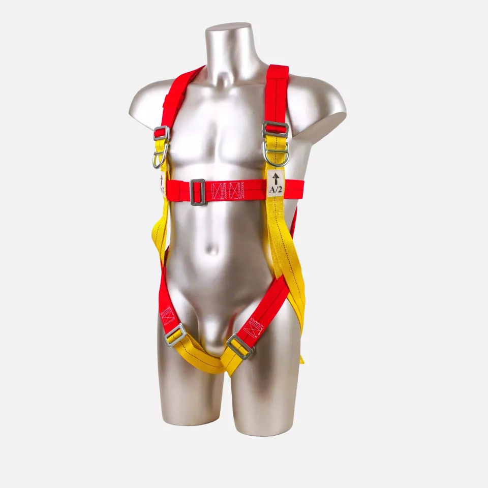 Portwest FP10RER, 2 Point Plus Harness, Red, image 1, gallery thumbnail