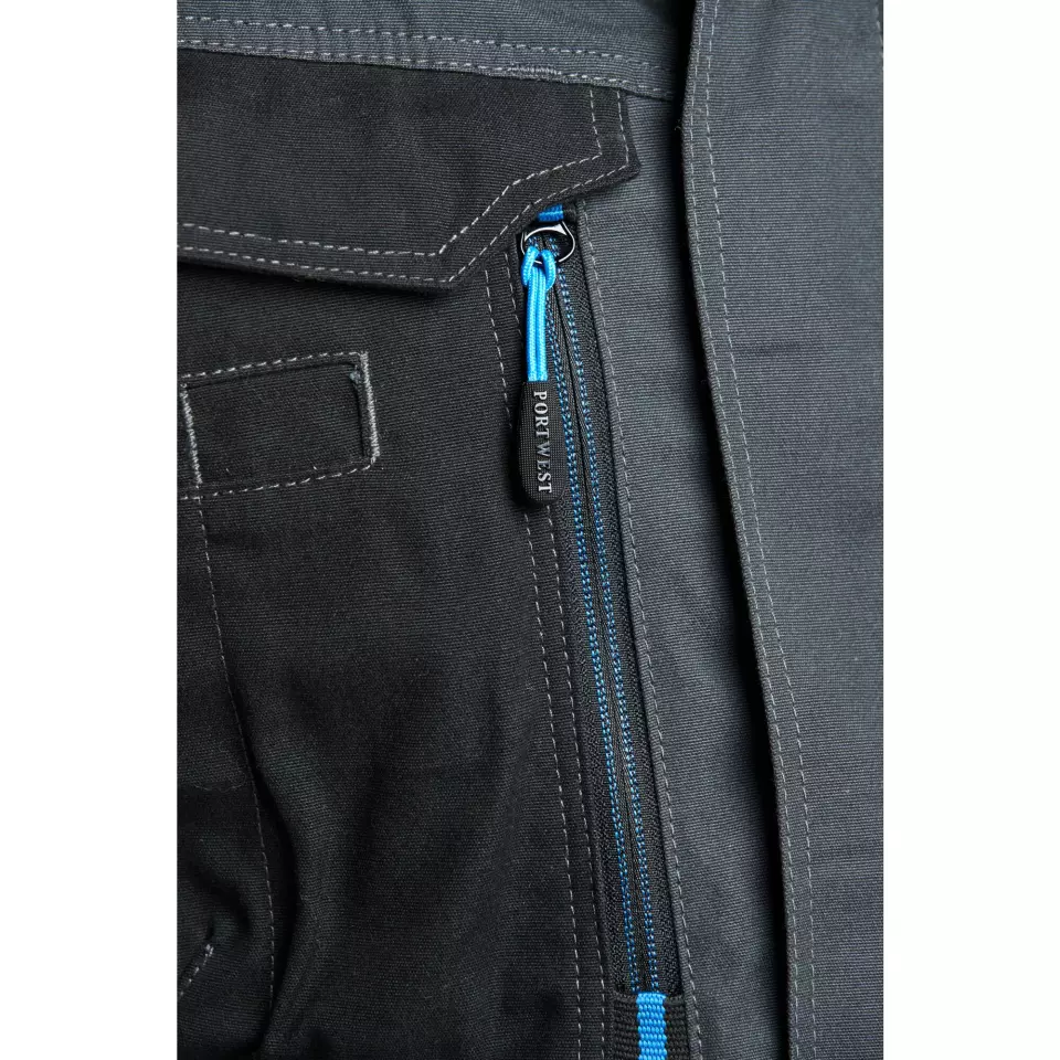 Portwest T703MGR, WX3 Work Jacket, Metal Grey, image 10, gallery thumbnail