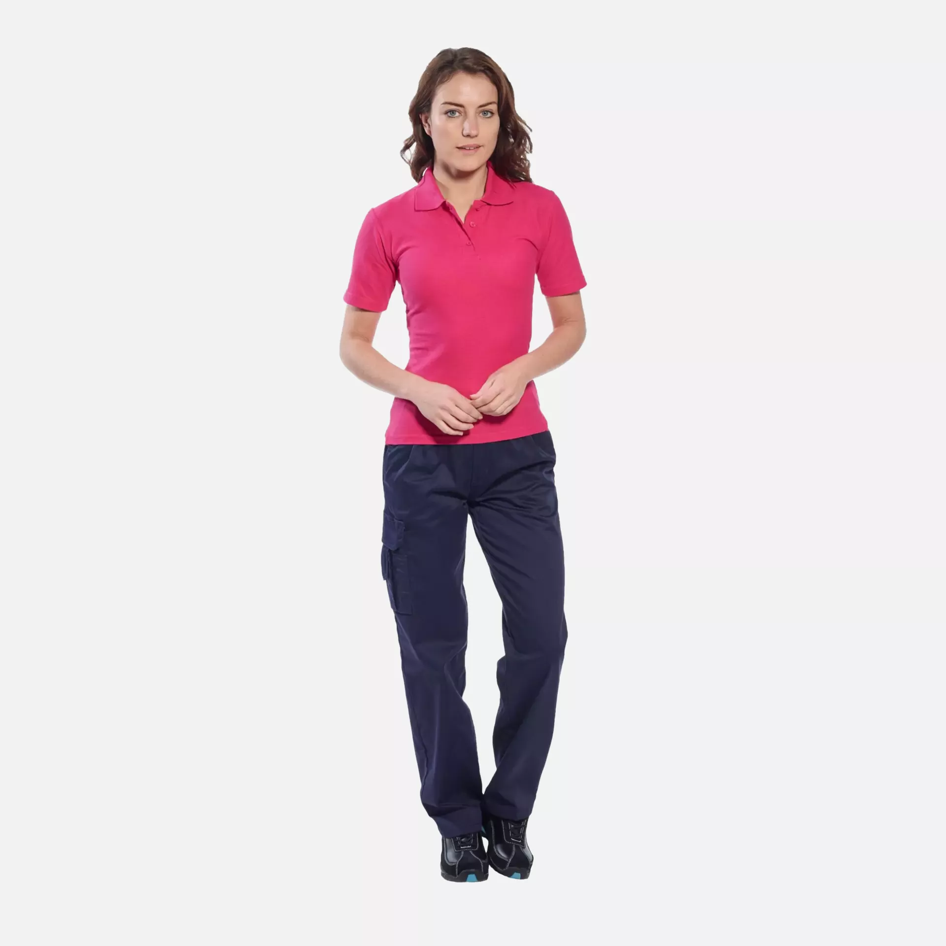 Portwest B209AQR, Naples Women's Polo Shirt, Aqua, image 2