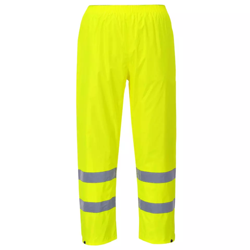 Portwest H441YER, Hi-Vis Rain Trousers, Yellow, image 1, gallery thumbnail