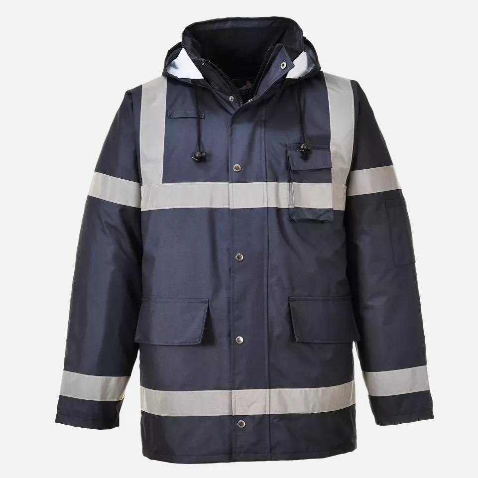 Portwest S433NAR, Iona Lite Traffic Jacke, Marine, image 1, gallery thumbnail