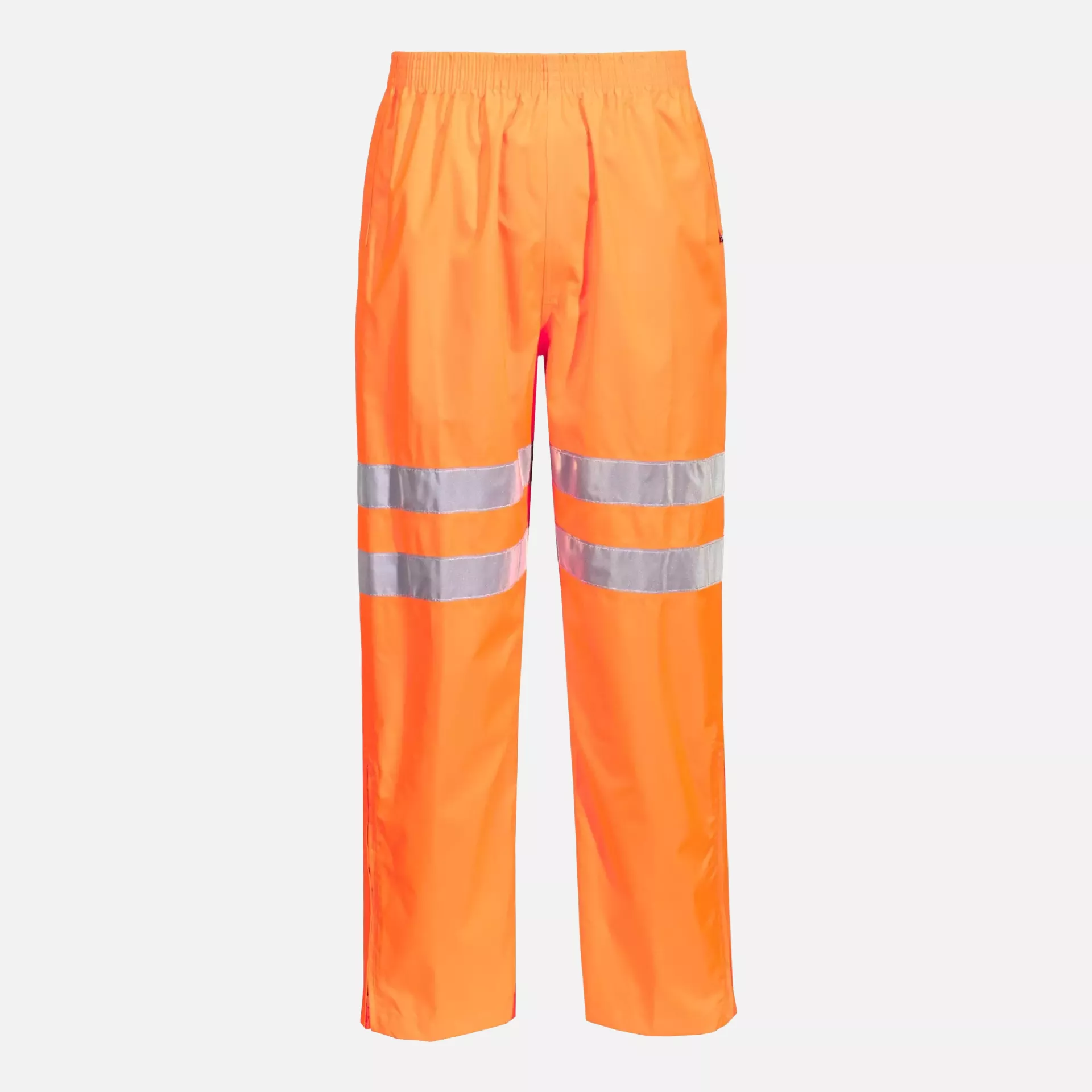 Portwest RT31ORR, Hi-Vis Rain Traffic Trousers, Orange, image 4