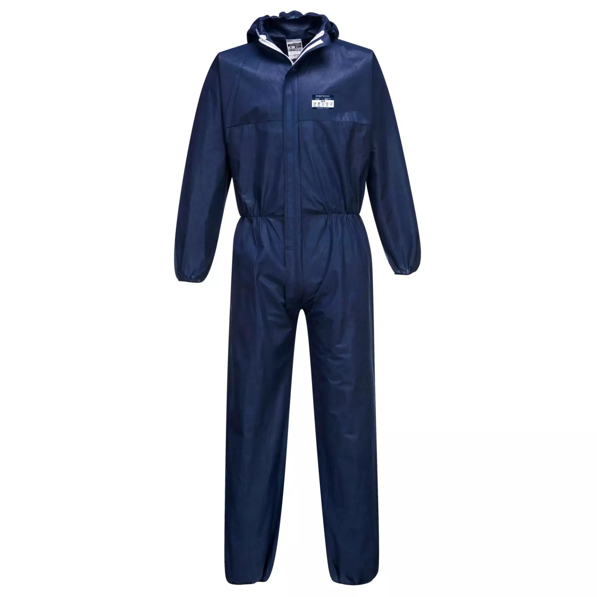 Portwest ST30NAR, BizTex SMS Coverall Type 5/6, Navy, image 1