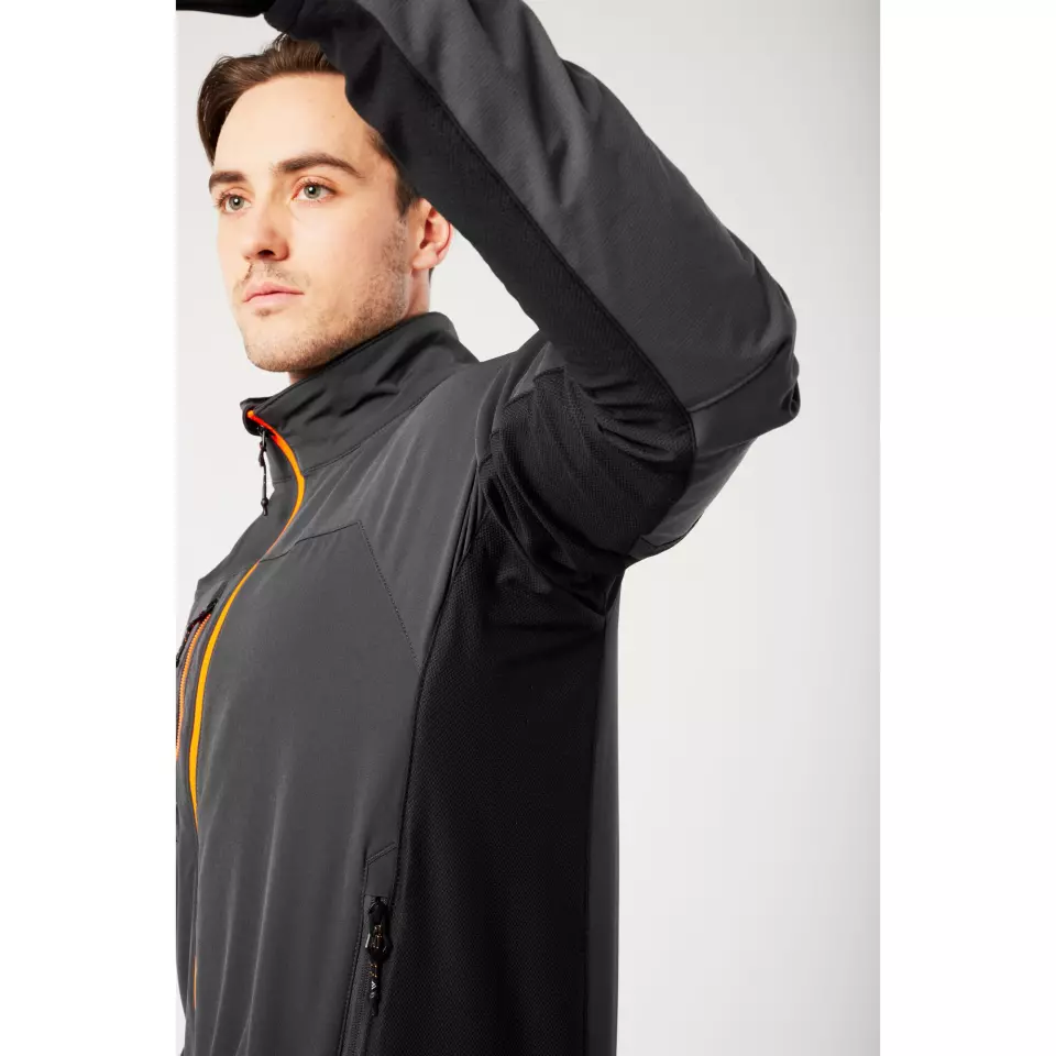 Portwest EV475MGR, EV4 Stretch Work Jacket, Metal Grey, image 8, gallery thumbnail