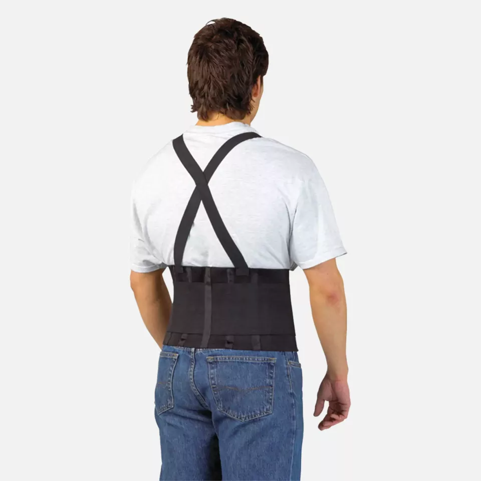 Portwest PW80BKR, Back Support Belt, Black, image 2, gallery thumbnail