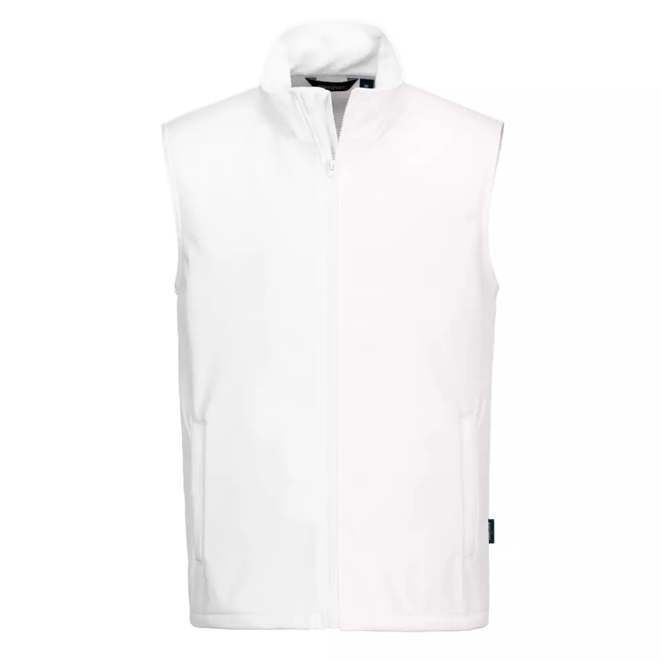 Portwest TK22WHR, Print and Promo Softshell Gilet (2L), White, image 1, gallery thumbnail
