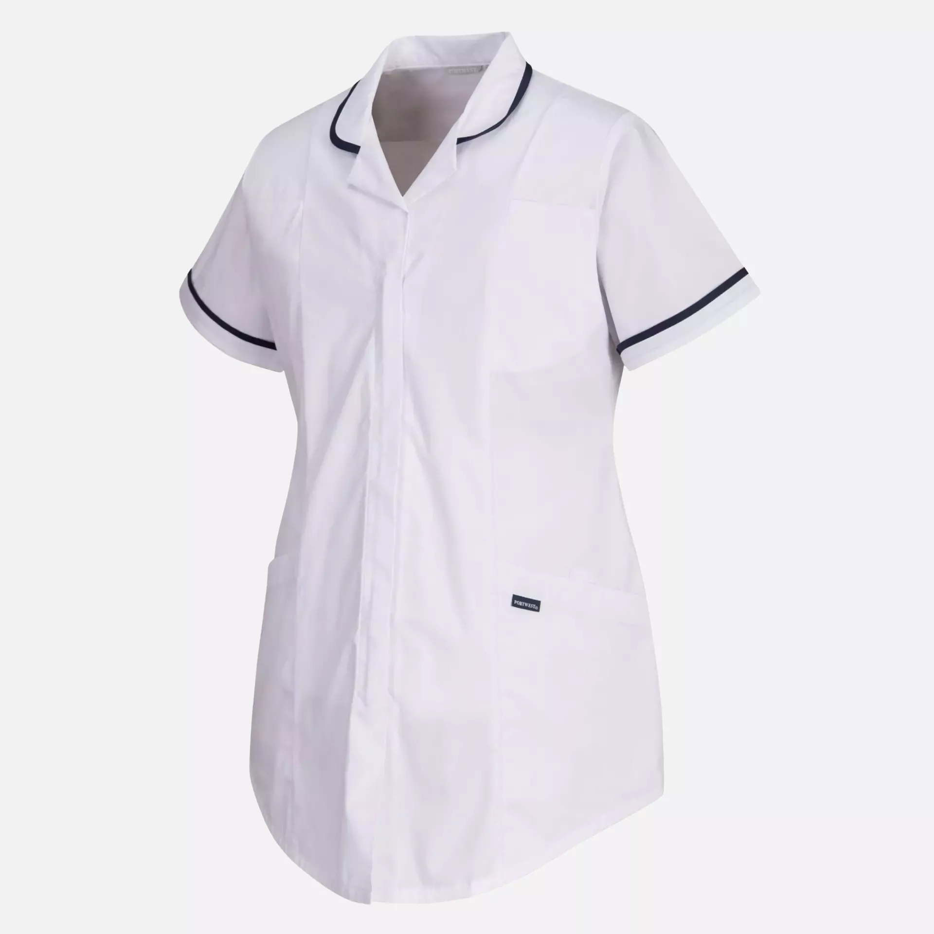 Portwest LW18WHR, Stretch Maternity Tunic, White, image 4