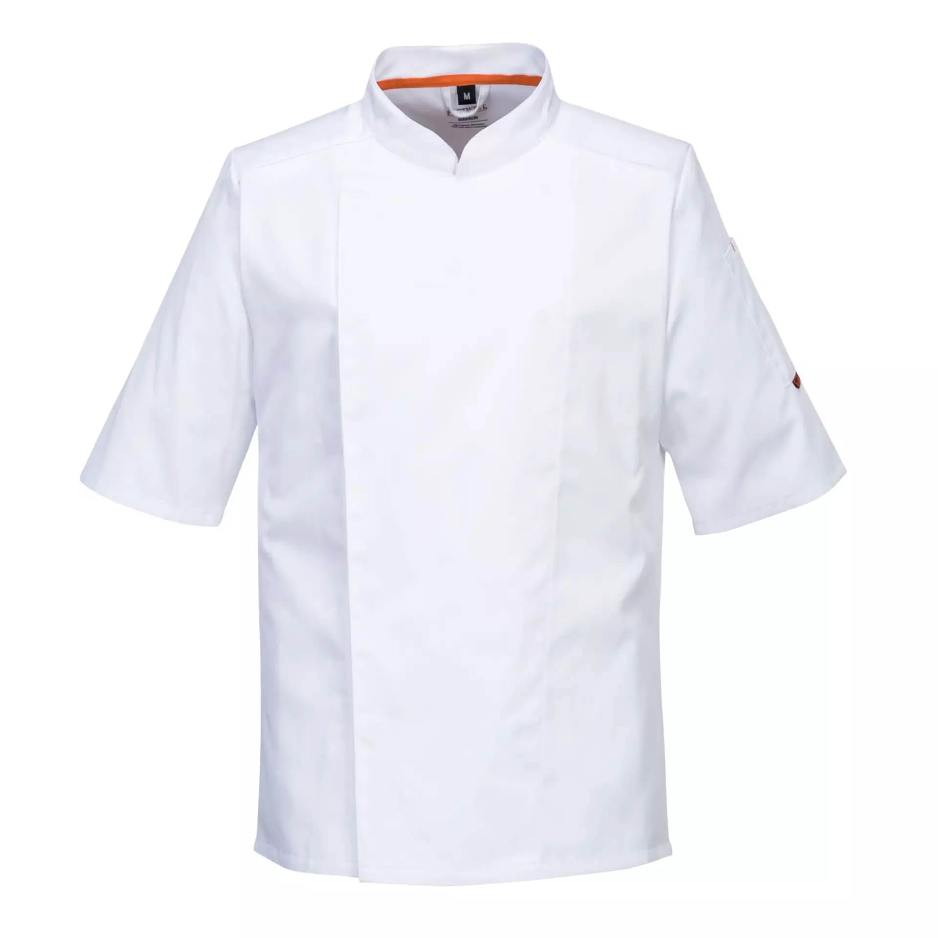 Portwest C738WHR, Chef's MeshAir Pro Jacket S/S, White, image 1