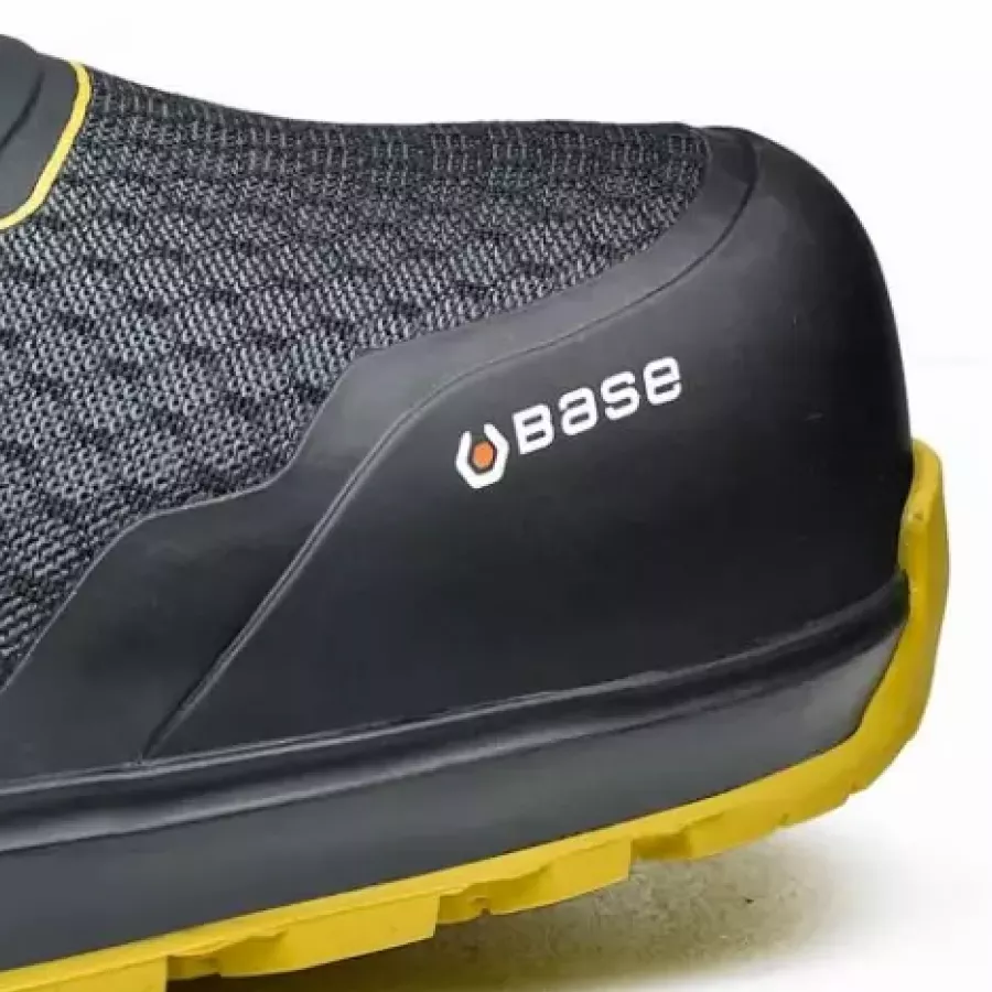 Die **Aluminiumkappe** schützt Ihre Füße vor Stößen und hält den Schuh leicht für mühelose Bewegung.