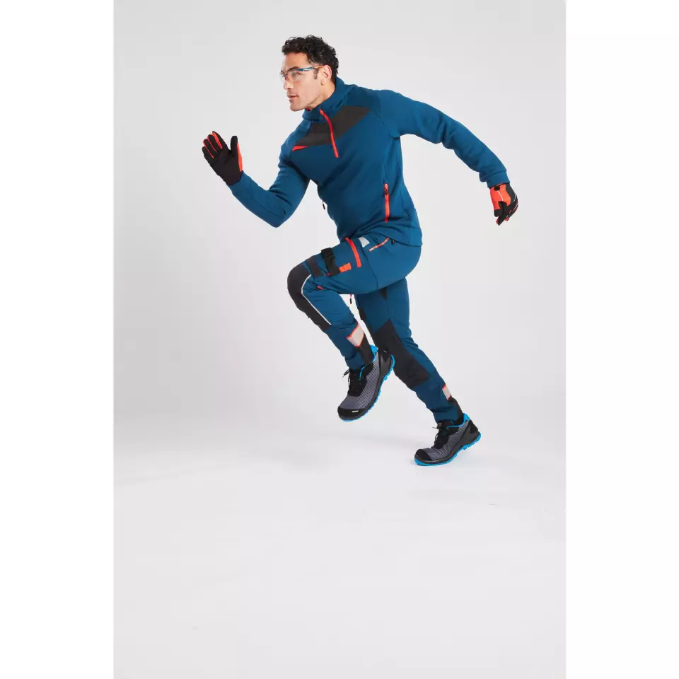 Portwest DX467MBR, DX4 Hoodie mit kurzem Reißverschluss, Metro Blau, image 5, gallery thumbnail