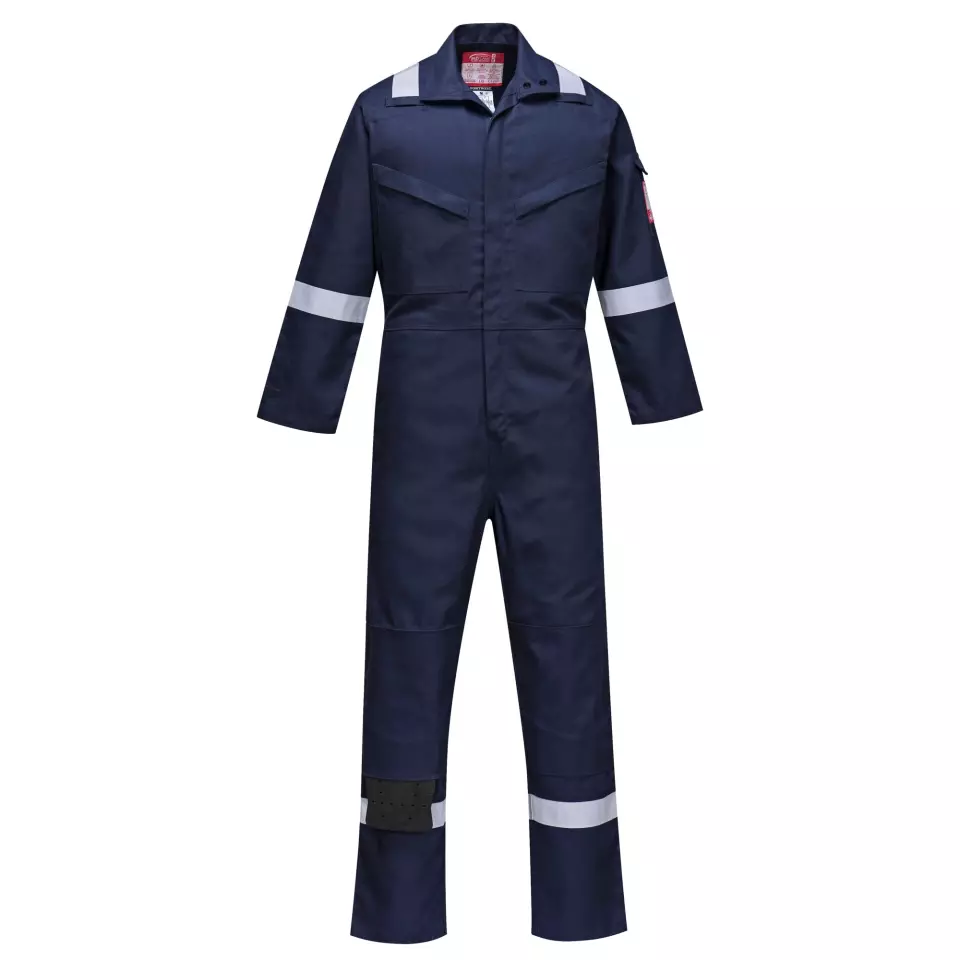 Portwest FR93NAR, Bizflame Industrie-Overall, Marineblau, image 3, gallery thumbnail