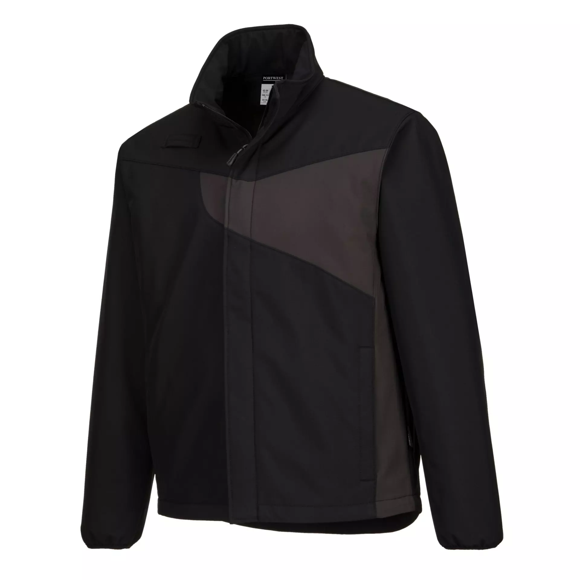 Portwest PW271BZR, PW2 Softshell (2L), Black/Zoom Grey