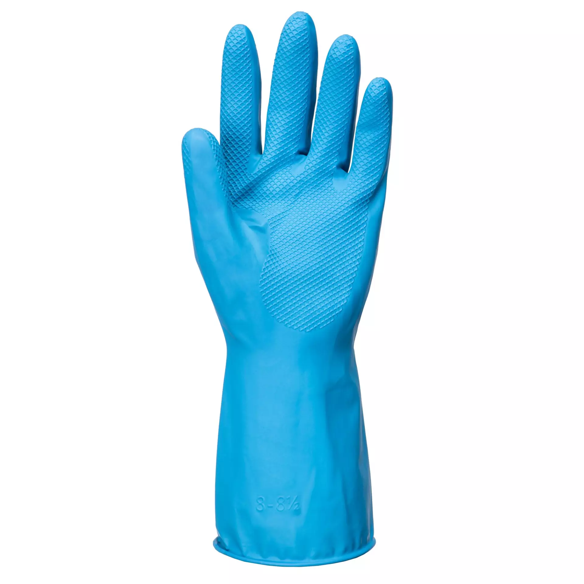 Portwest AP76BLU, FD Chemical B Latex Light Gauntlet, Blue, image 2