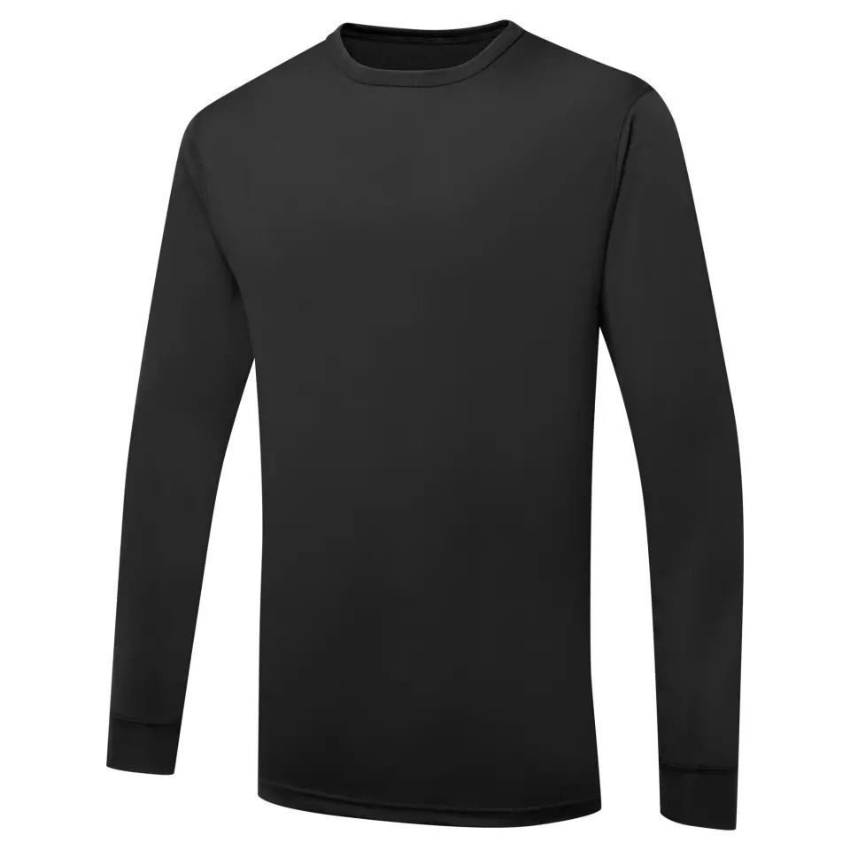 Portwest B133BKR, Thermal Baselayer Top, Black, image 3, gallery thumbnail