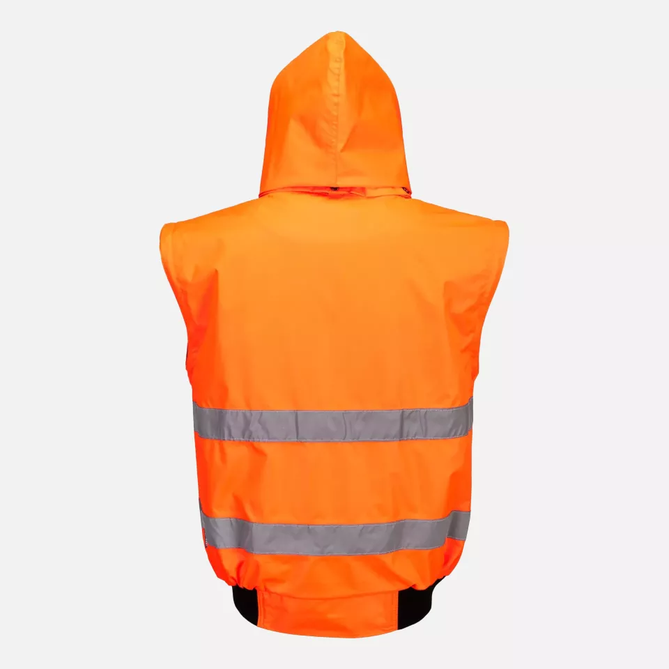 Portwest C467ORR, Warnschutz 3-in-1 Pilotenjacke, Orange, image 4, gallery thumbnail