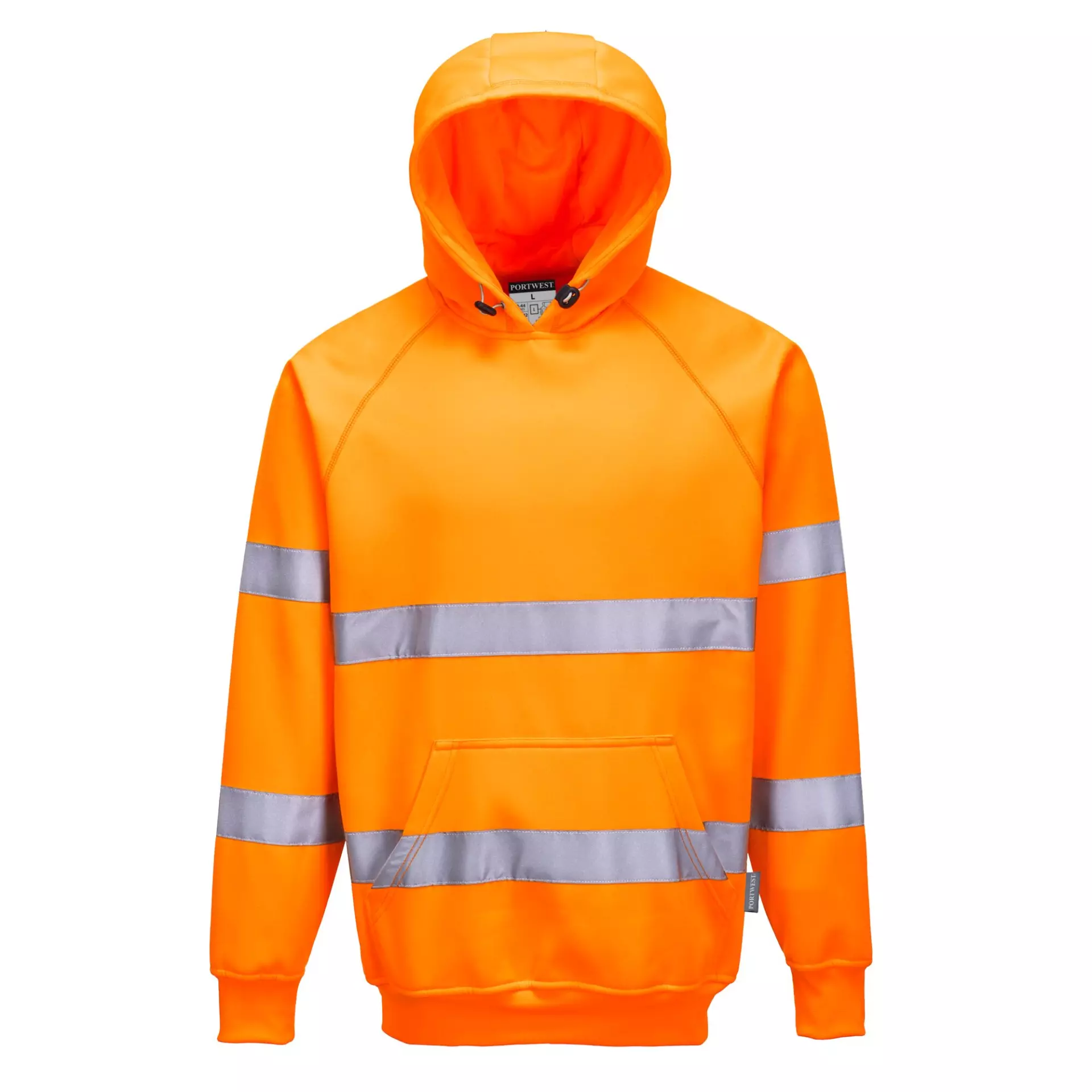 Portwest B304ORR, Hi-Vis Hoodie, Orange, image 1